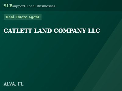 CATLETT LAND COMPANY LLC — Real Estate Agent in ALVA, FL