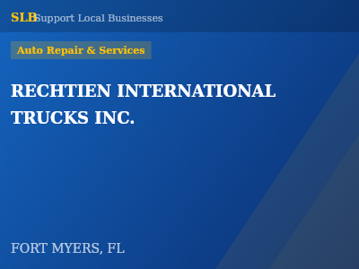 RECHTIEN INTERNATIONAL TRUCKS INC. — Auto Repair & Services in FORT MYERS, FL