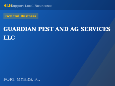 GUARDIAN PEST AND AG SERVICES LLC — General Business in FORT MYERS, FL