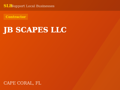 JB SCAPES LLC — Contractor in CAPE CORAL, FL