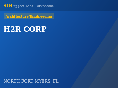 H2R CORP — Architecture/Engineering in NORTH FORT MYERS, FL
