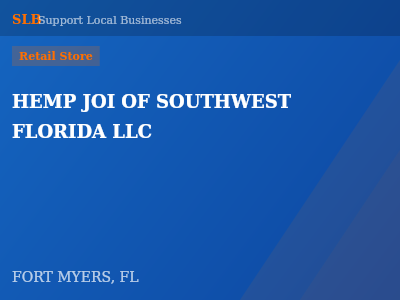 HEMP JOI OF SOUTHWEST FLORIDA LLC — Retail Store in FORT MYERS, FL