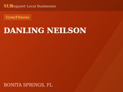DANLING NEILSON — Gym/Fitness in BONITA SPRINGS, FL