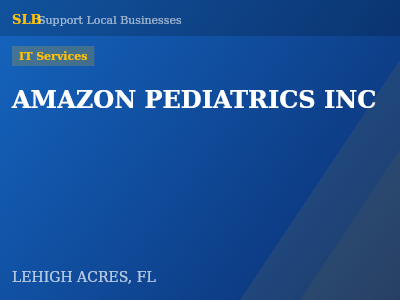 AMAZON PEDIATRICS INC — IT Services in LEHIGH ACRES, FL