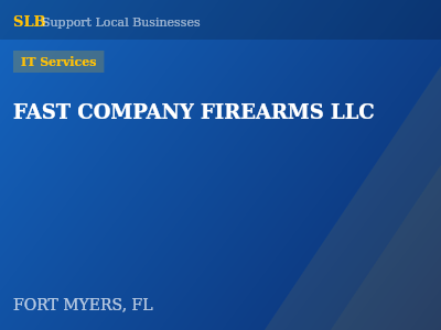 FAST COMPANY FIREARMS LLC — IT Services in FORT MYERS, FL