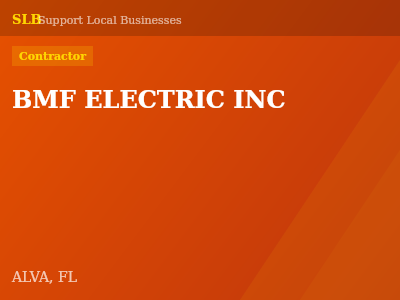BMF ELECTRIC INC — Contractor in ALVA, FL