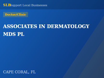 ASSOCIATES IN DERMATOLOGY MDS PL — Doctor/Clinic in CAPE CORAL, FL