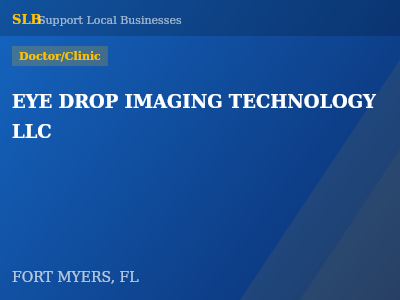EYE DROP IMAGING TECHNOLOGY LLC — Doctor/Clinic in FORT MYERS, FL