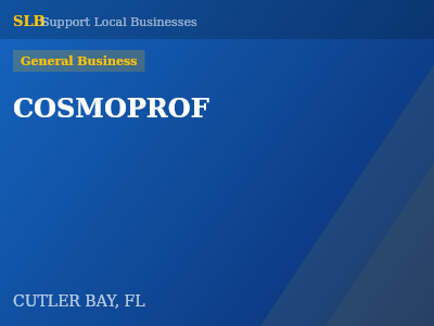 COSMOPROF — General Business in CUTLER BAY, FL