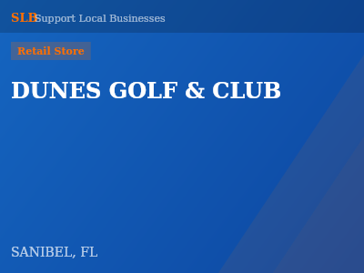 DUNES GOLF & CLUB — Retail Store in SANIBEL, FL