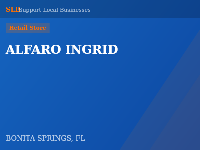 ALFARO INGRID — Retail Store in BONITA SPRINGS, FL