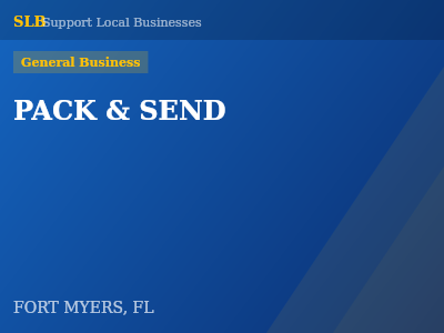 PACK & SEND — General Business in FORT MYERS, FL