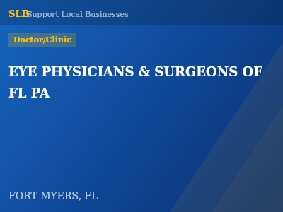 EYE PHYSICIANS & SURGEONS OF FL PA — Doctor/Clinic in FORT MYERS, FL