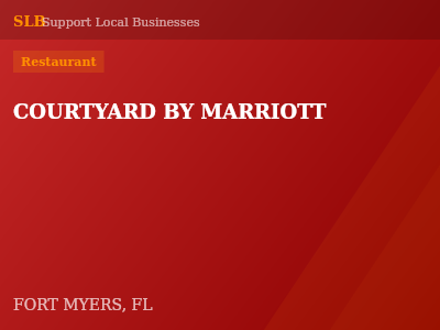 COURTYARD BY MARRIOTT — Restaurant in FORT MYERS, FL