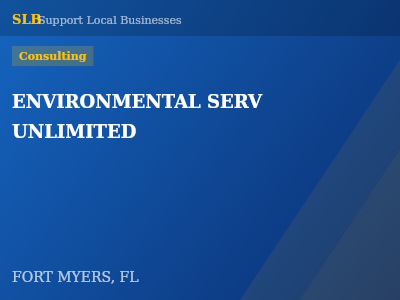ENVIRONMENTAL SERV UNLIMITED — Consulting in FORT MYERS, FL