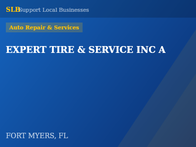 EXPERT TIRE & SERVICE INC A — Auto Repair & Services in FORT MYERS, FL