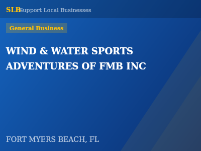 WIND & WATER SPORTS ADVENTURES OF FMB INC — General Business in FORT MYERS BEACH, FL
