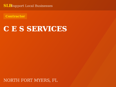 C E S SERVICES — Contractor in NORTH FORT MYERS, FL