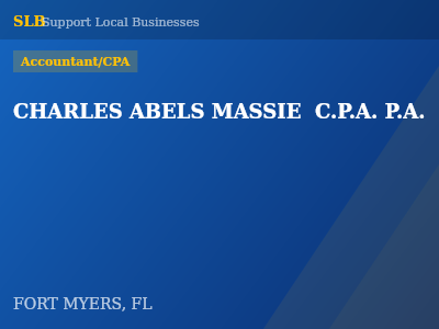 CHARLES ABELS MASSIE  C.P.A. P.A. — Accountant/CPA in FORT MYERS, FL