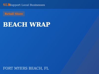 BEACH WRAP — Retail Store in FORT MYERS BEACH, FL