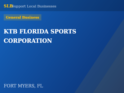 KTB FLORIDA SPORTS CORPORATION — General Business in FORT MYERS, FL