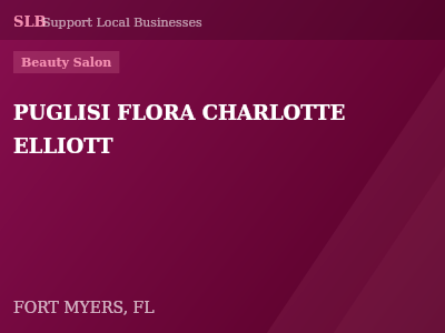 PUGLISI FLORA CHARLOTTE ELLIOTT — Beauty Salon in FORT MYERS, FL