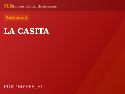 LA CASITA — Restaurant in FORT MYERS, FL
