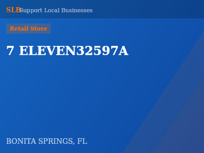 7 ELEVEN32597A — Retail Store in BONITA SPRINGS, FL