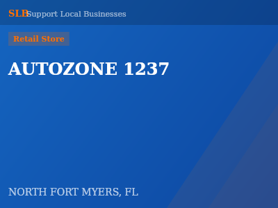 AUTOZONE 1237 — Retail Store in NORTH FORT MYERS, FL