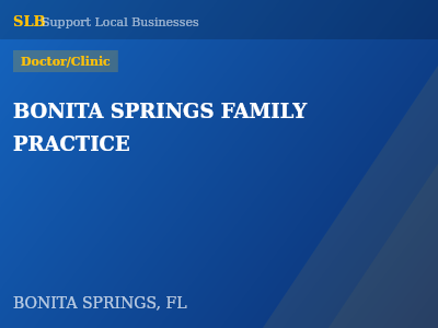 BONITA SPRINGS FAMILY PRACTICE — Doctor/Clinic in BONITA SPRINGS, FL