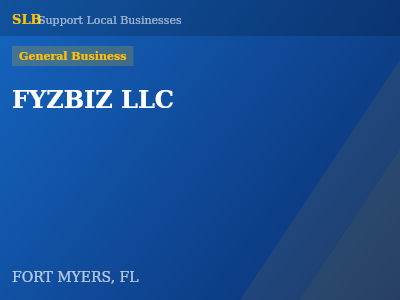 FYZBIZ LLC — General Business in FORT MYERS, FL
