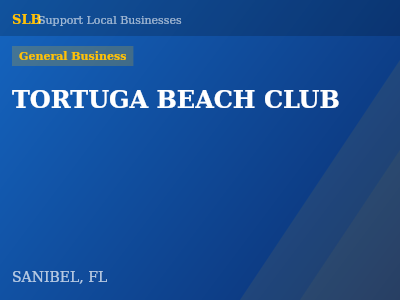TORTUGA BEACH CLUB — General Business in SANIBEL, FL
