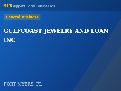 GULFCOAST JEWELRY AND LOAN INC — General Business in FORT MYERS, FL
