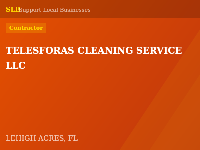 TELESFORAS CLEANING SERVICE LLC — Contractor in LEHIGH ACRES, FL