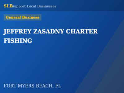 JEFFREY ZASADNY CHARTER FISHING — General Business in FORT MYERS BEACH, FL