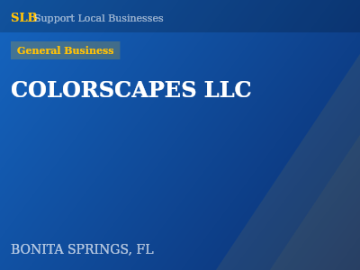 COLORSCAPES LLC — General Business in BONITA SPRINGS, FL
