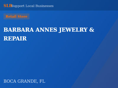 BARBARA ANNES JEWELRY & REPAIR — Retail Store in BOCA GRANDE, FL