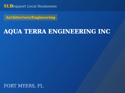 AQUA TERRA ENGINEERING INC — Architecture/Engineering in FORT MYERS, FL