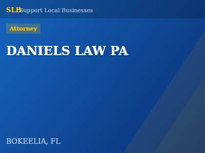 DANIELS LAW PA — Attorney in BOKEELIA, FL