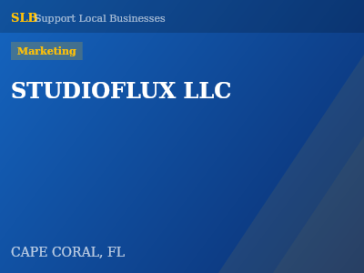 STUDIOFLUX LLC — Marketing in CAPE CORAL, FL