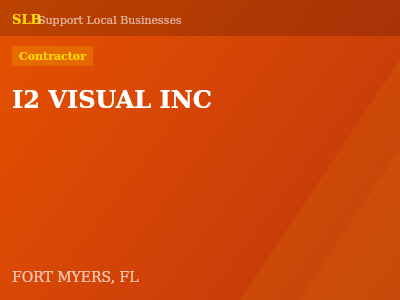 I2 VISUAL INC — Contractor in FORT MYERS, FL