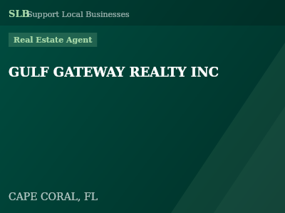 GULF GATEWAY REALTY INC — Real Estate Agent in CAPE CORAL, FL