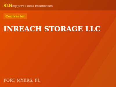 INREACH STORAGE LLC — Contractor in FORT MYERS, FL