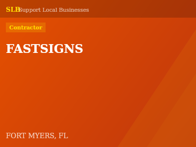 FASTSIGNS — Contractor in FORT MYERS, FL