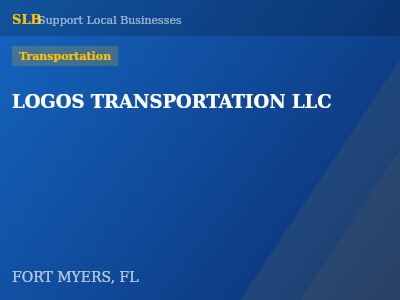 LOGOS TRANSPORTATION LLC — Transportation in FORT MYERS, FL