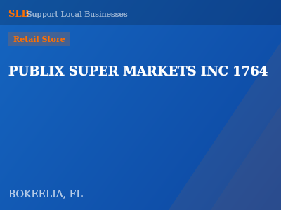 PUBLIX SUPER MARKETS INC 1764 — Retail Store in BOKEELIA, FL