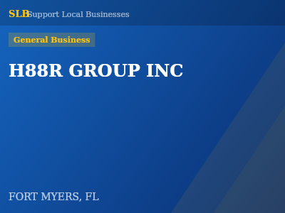 H88R GROUP INC — General Business in FORT MYERS, FL