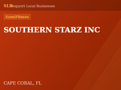 SOUTHERN STARZ INC — Gym/Fitness in CAPE CORAL, FL