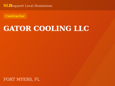 GATOR COOLING LLC — Contractor in FORT MYERS, FL