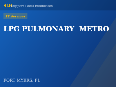 LPG PULMONARY  METRO — IT Services in FORT MYERS, FL